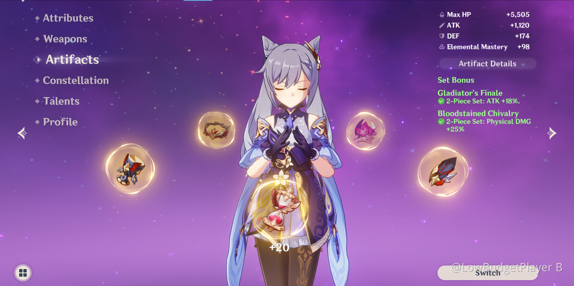 keqing artifact build keqing artifact build