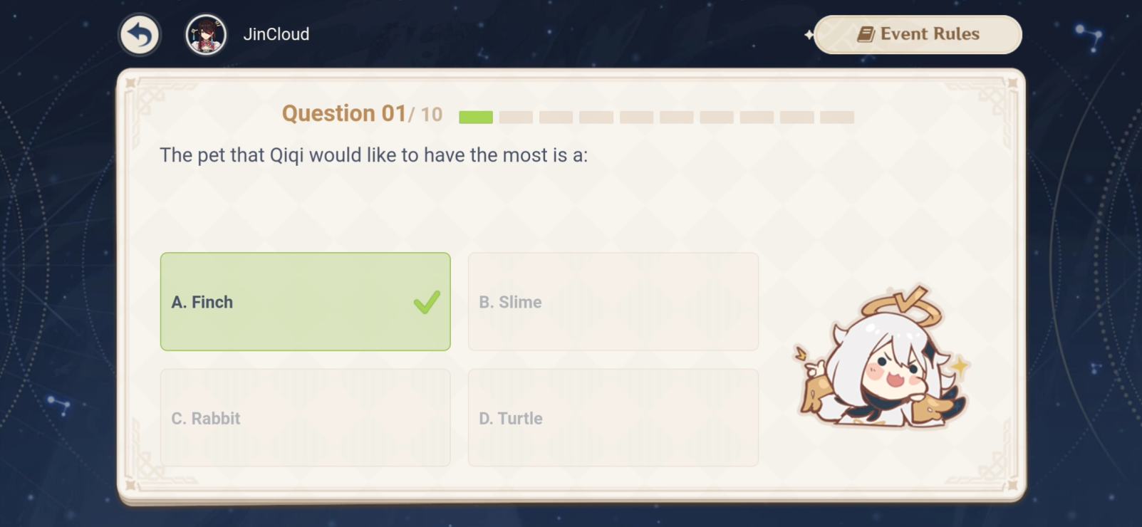 Guide Answer Keys to 'A Thousand Questions with Paimon ...
