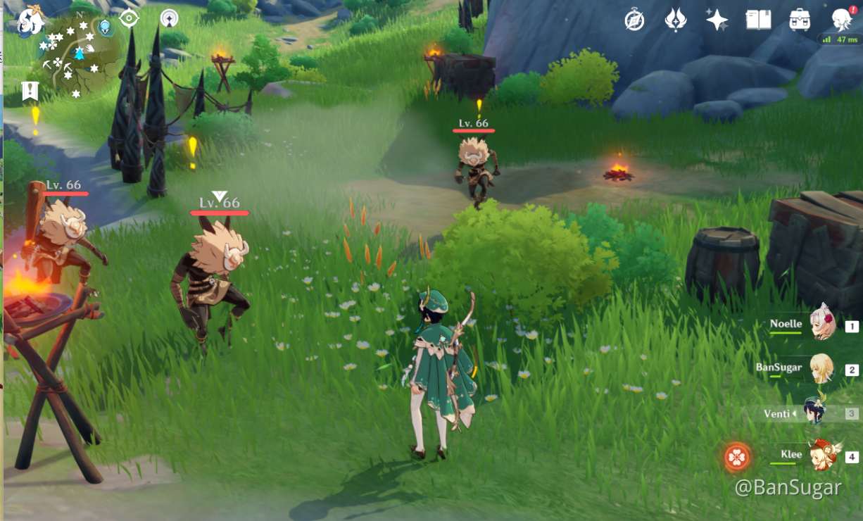 [Guide] Mondstadt Efficient Chests Route Whispering Woods (91111