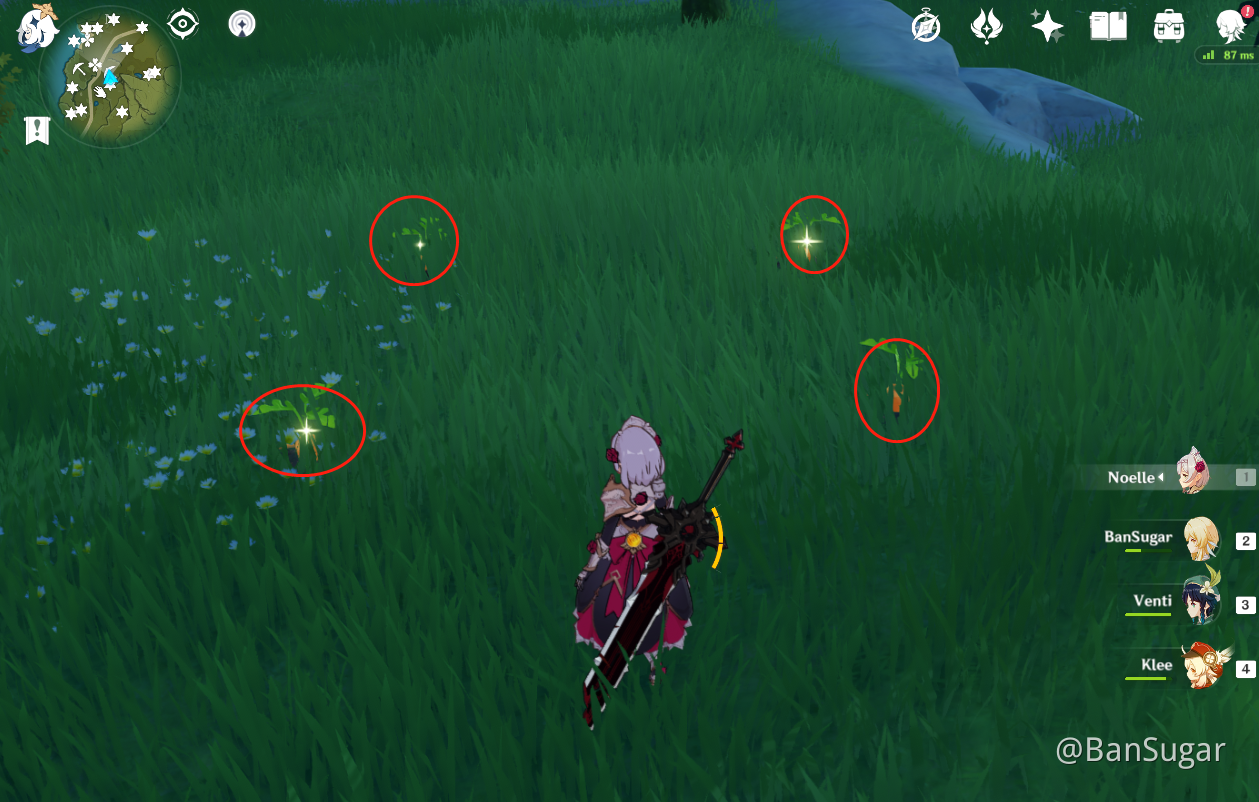 [Guide] Mondstadt Efficient Chests Route Whispering Woods (91111