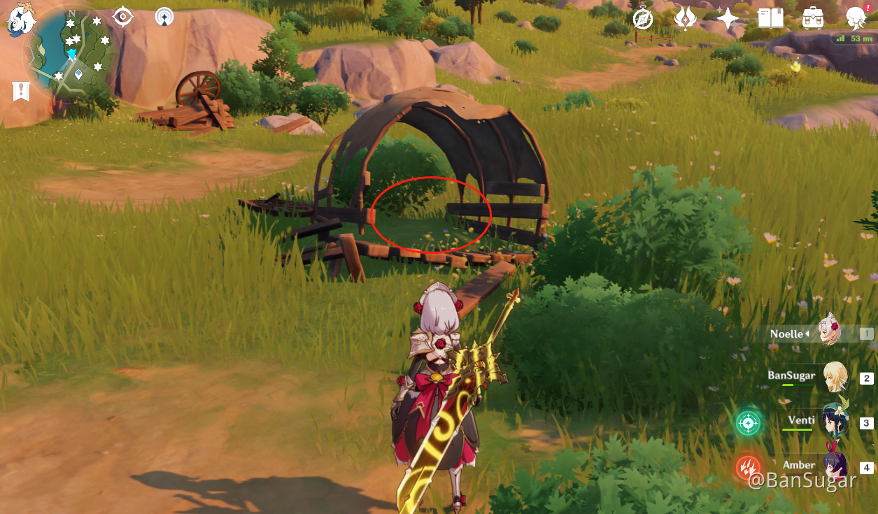 [Guide] Mondstadt Efficient Chests Route Whispering Woods (91111