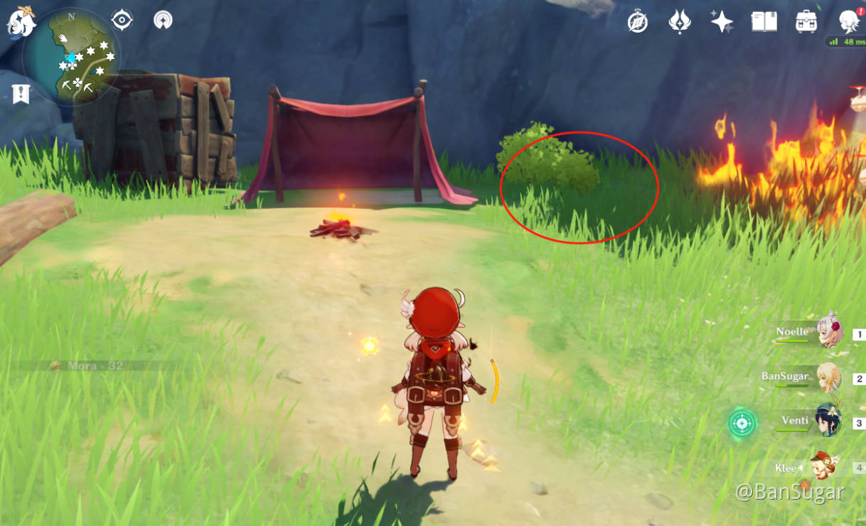 [Guide] Mondstadt Efficient Chests Route Whispering Woods (91111