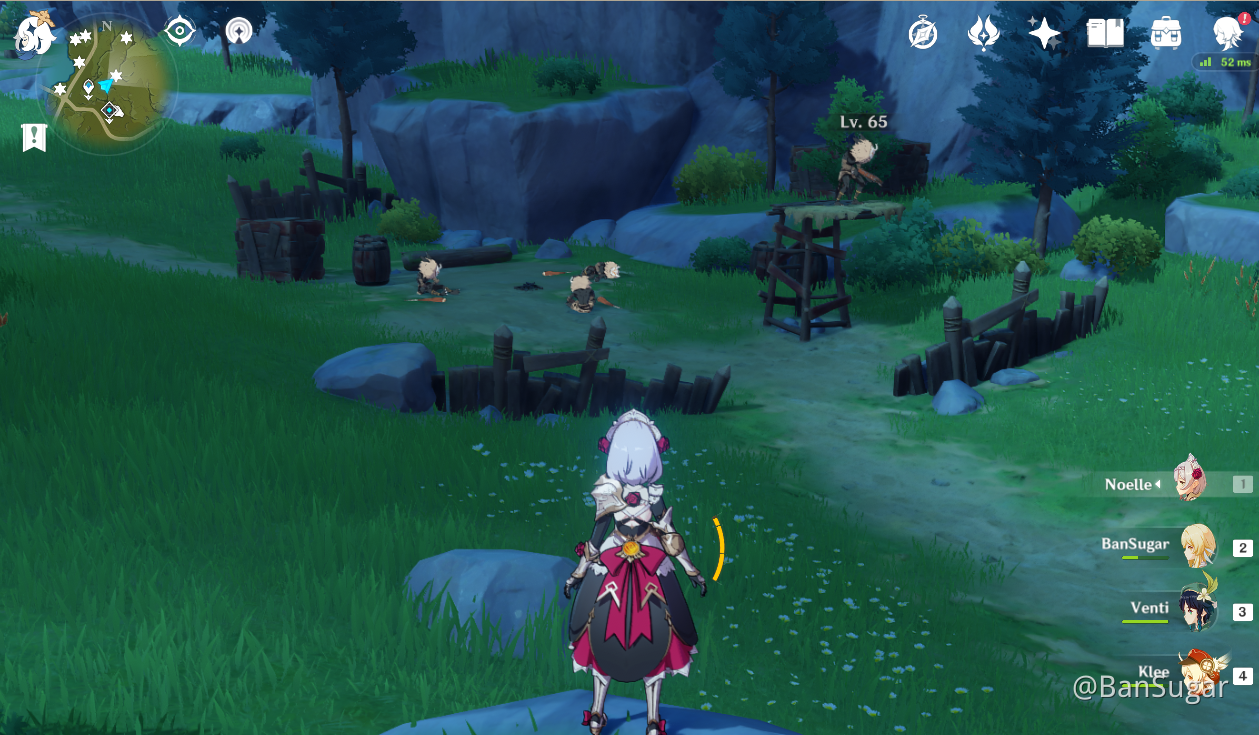 [Guide] Mondstadt Efficient Chests Route Whispering Woods (91111