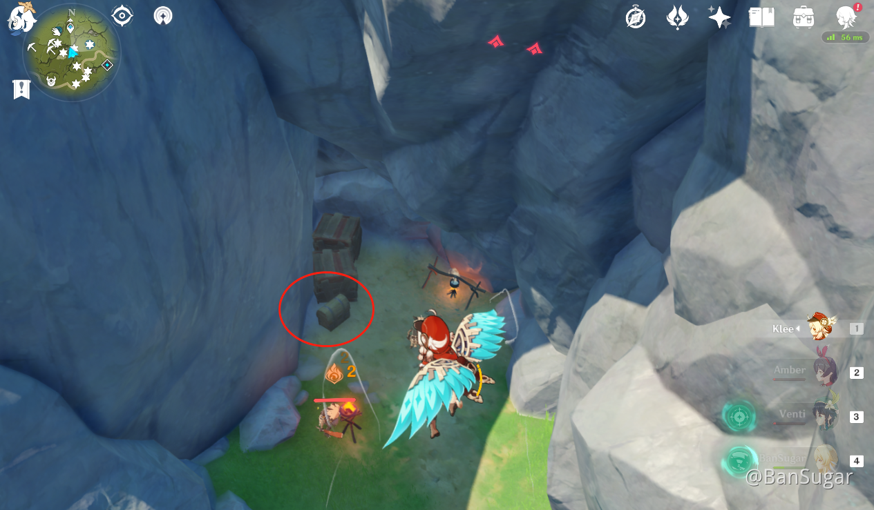 [Guide] Mondstadt Efficient Chests Route Starfell Valley (112132