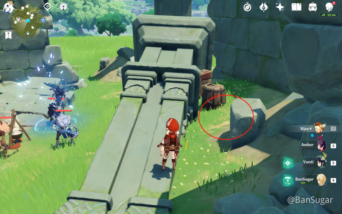 [Guide] Mondstadt Efficient Chests Route Starfell Valley (112132