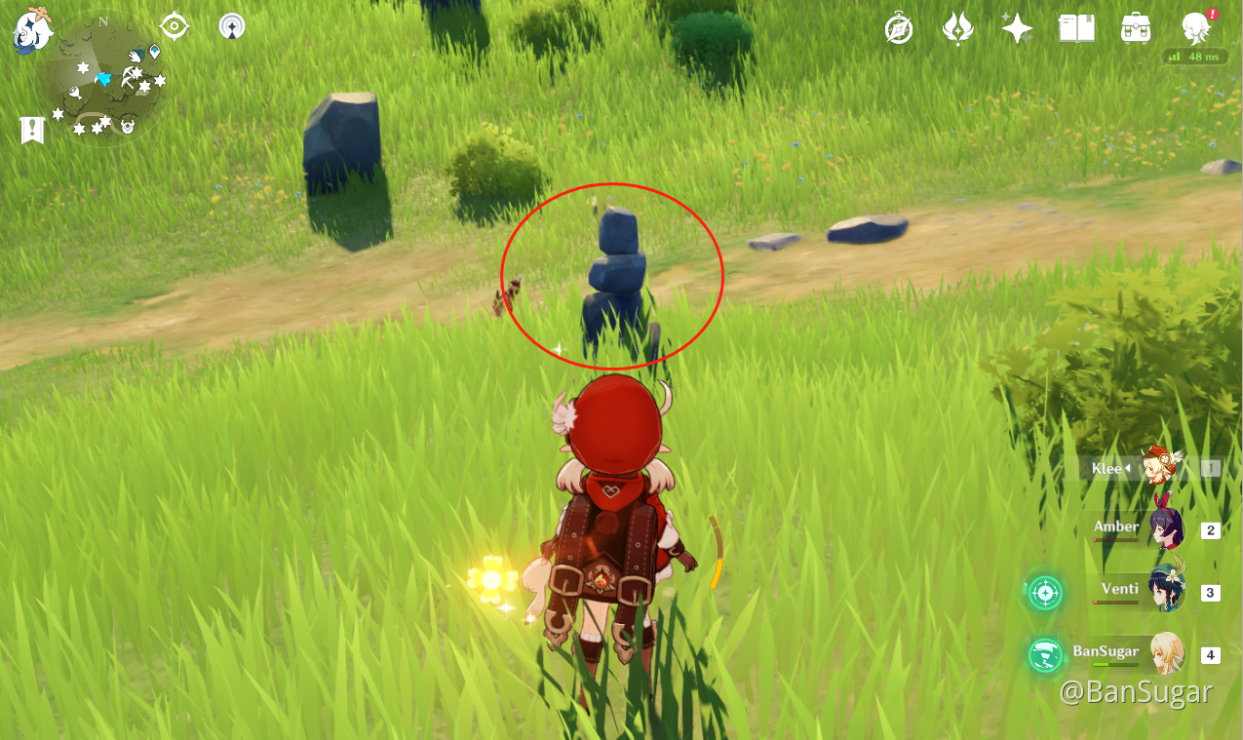 [Guide] Mondstadt Efficient Chests Route Starfell Valley (112132