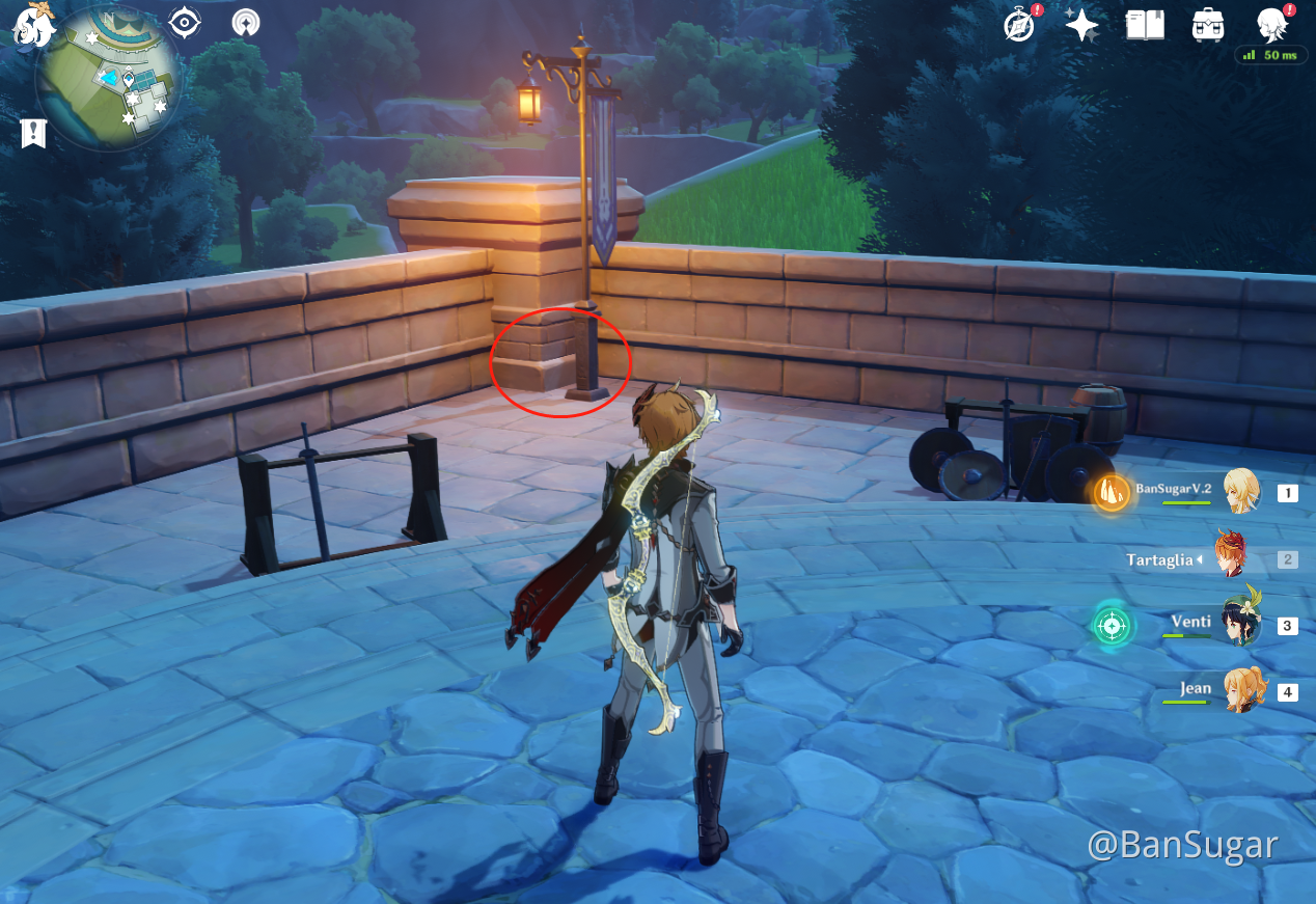 [Guide] Mondstadt Efficient Chests Route Mondstadt City (240260