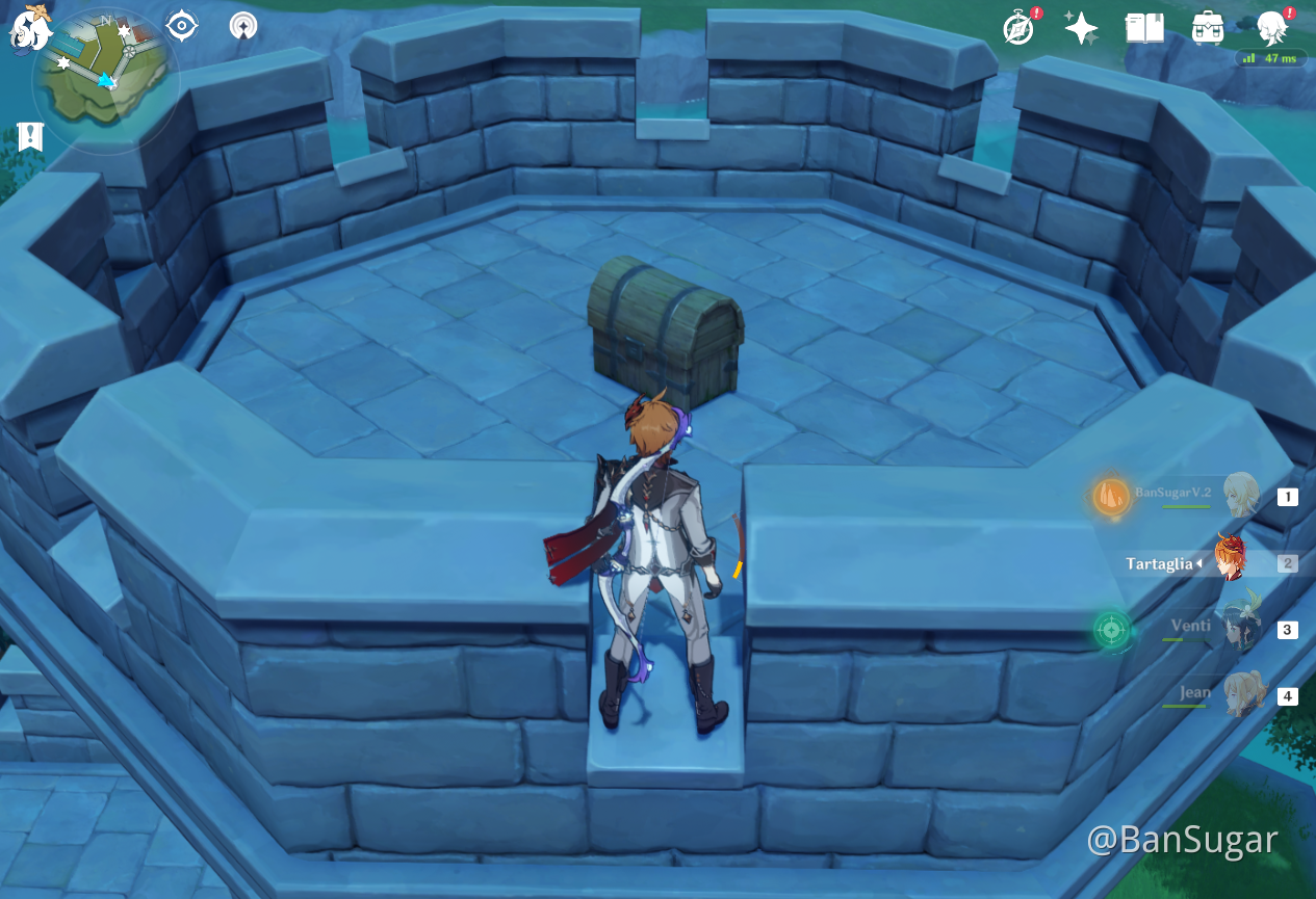 [Guide] Mondstadt Efficient Chests Route Mondstadt City (240260