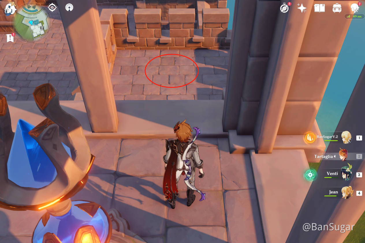 [Guide] Mondstadt Efficient Chests Route Mondstadt City (240260