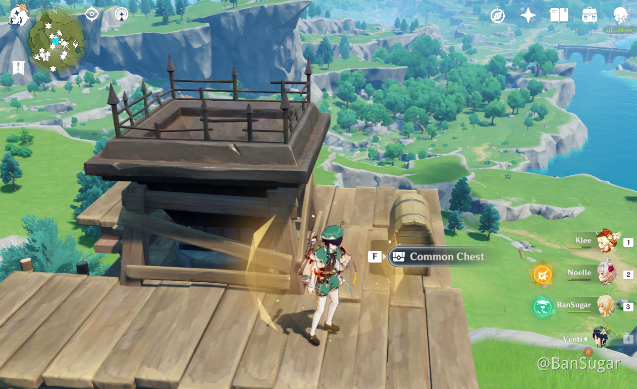 [Guide] Mondstadt Efficient Chests Route Stormbearer Mountains (225