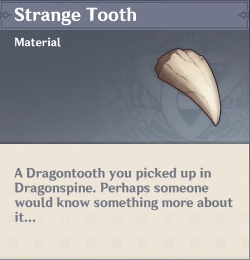 Found Quest For Dragonspine Spear Mihoyo Player Community