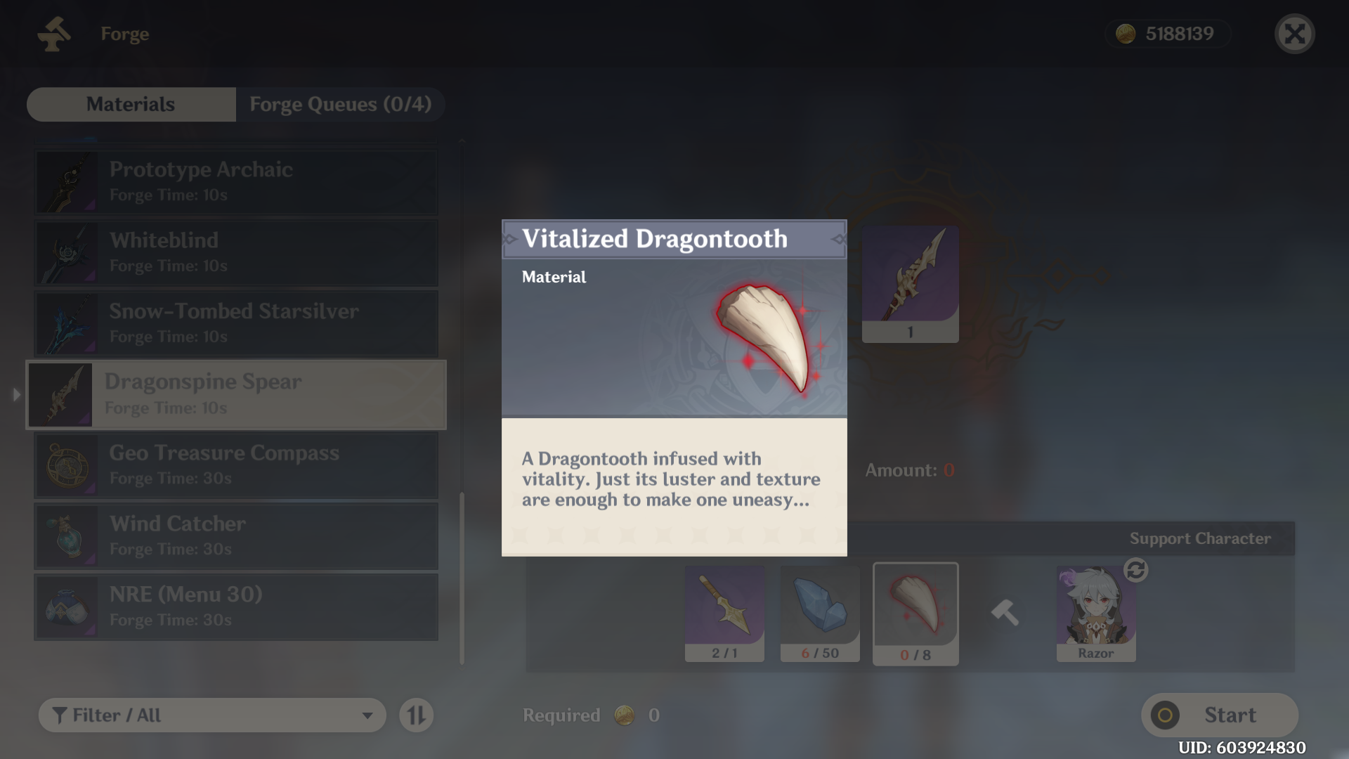 Dragontooth Location (Found) Genshin Impact HoYoLAB