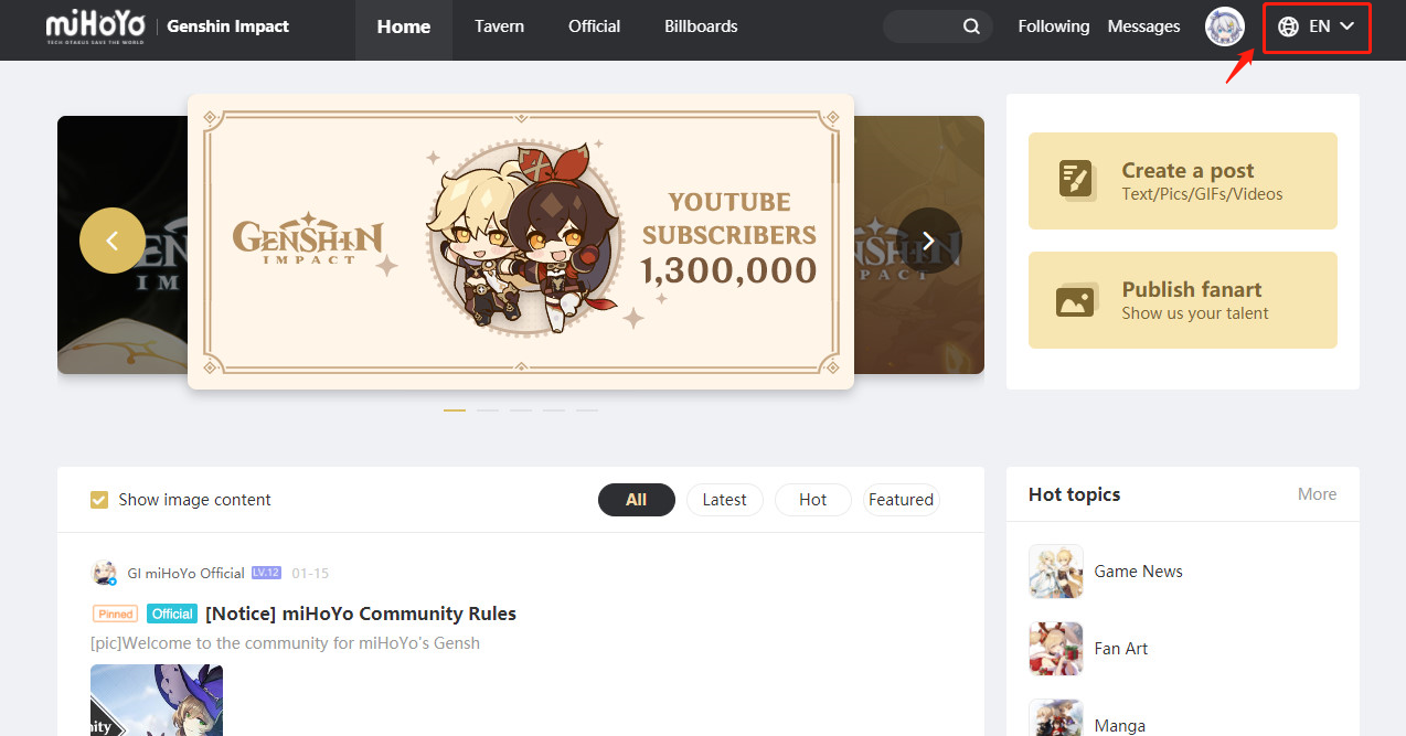 Hoyolab Community 1 5 Version New Function Introduction Genshin Impact Official Community