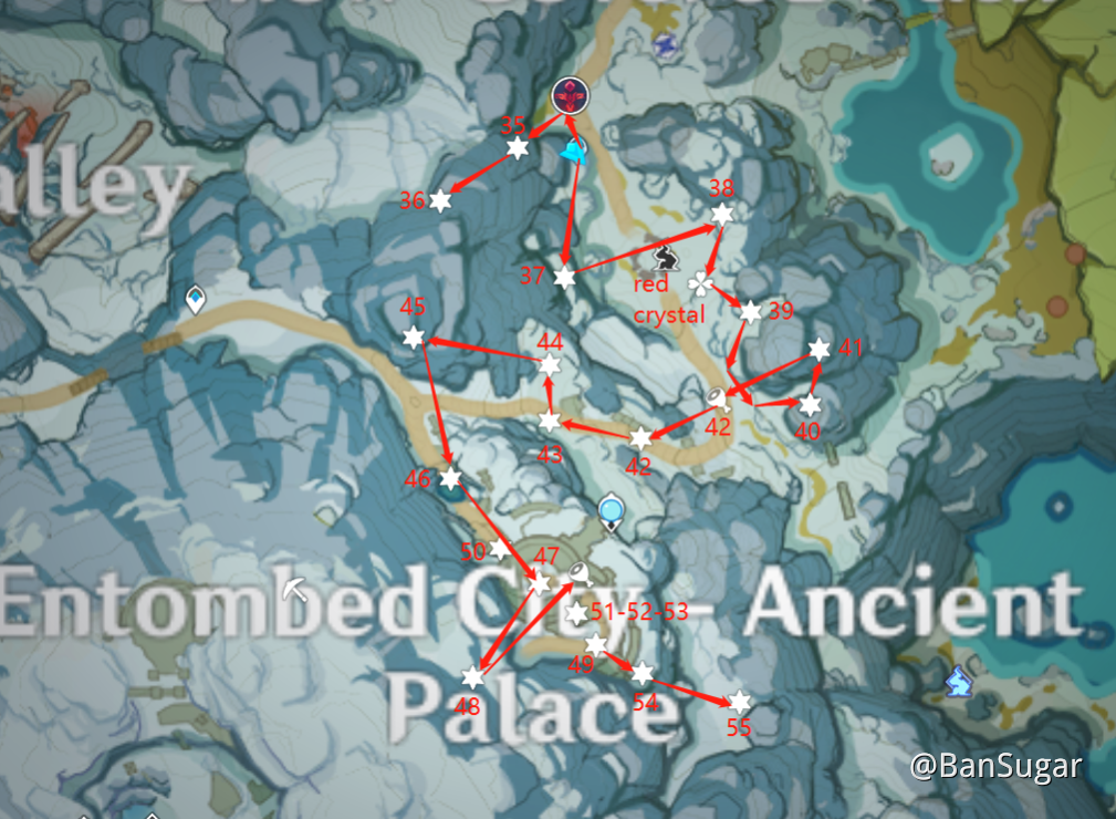 Guide All 233 Dragonspine Chest Locations Mihoyo Player Community