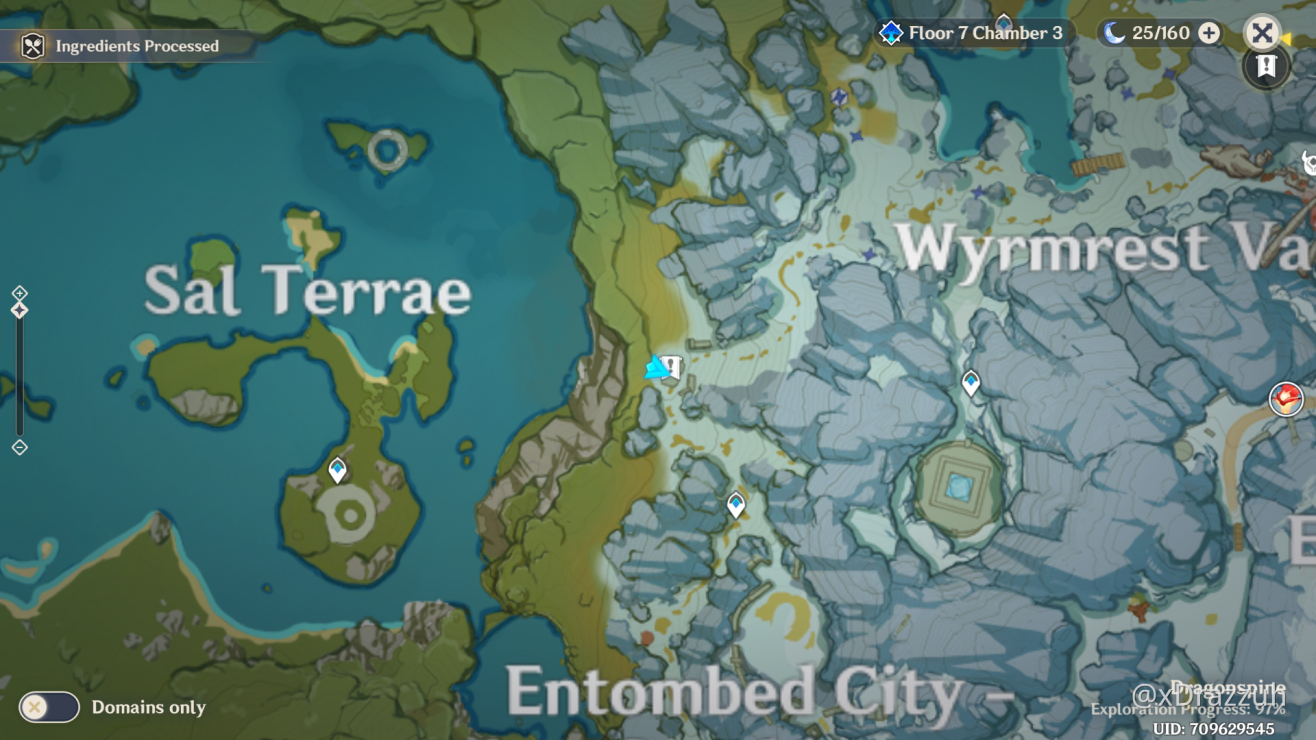 Weird Place In Dragonspine Mihoyo Player Community