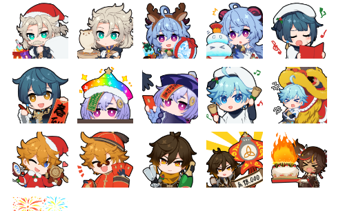 New Emotes Added Genshin Impact Official Community