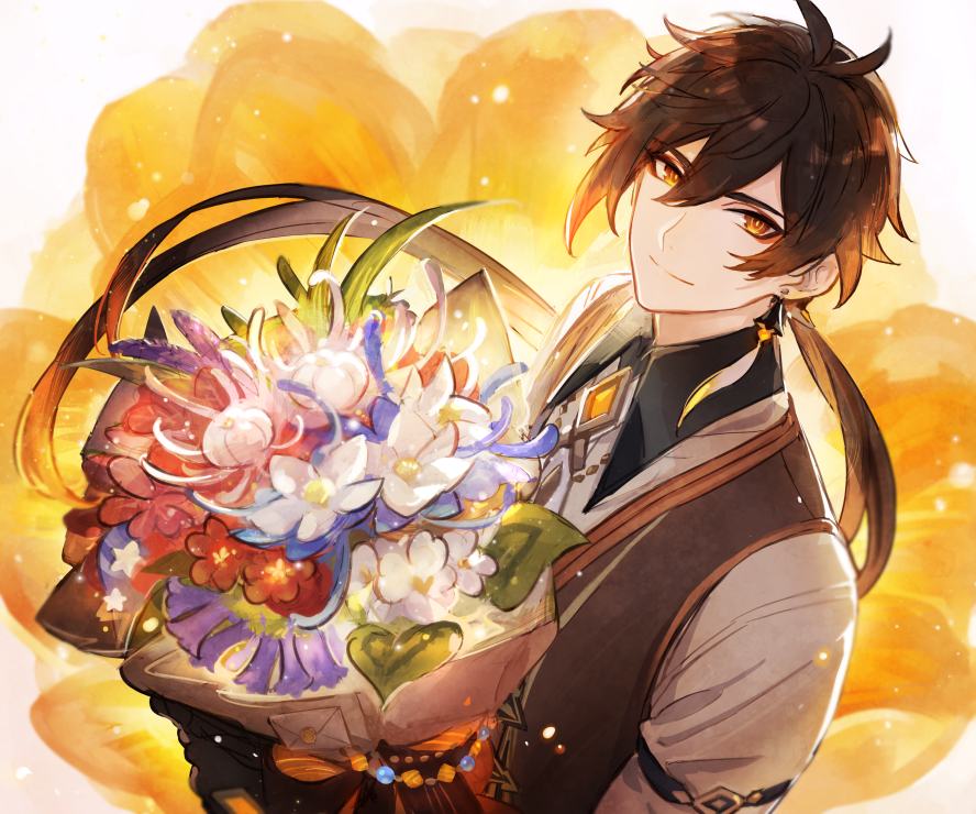 Zhongli Joyeux Anniversaire Genshin Impact Official Community