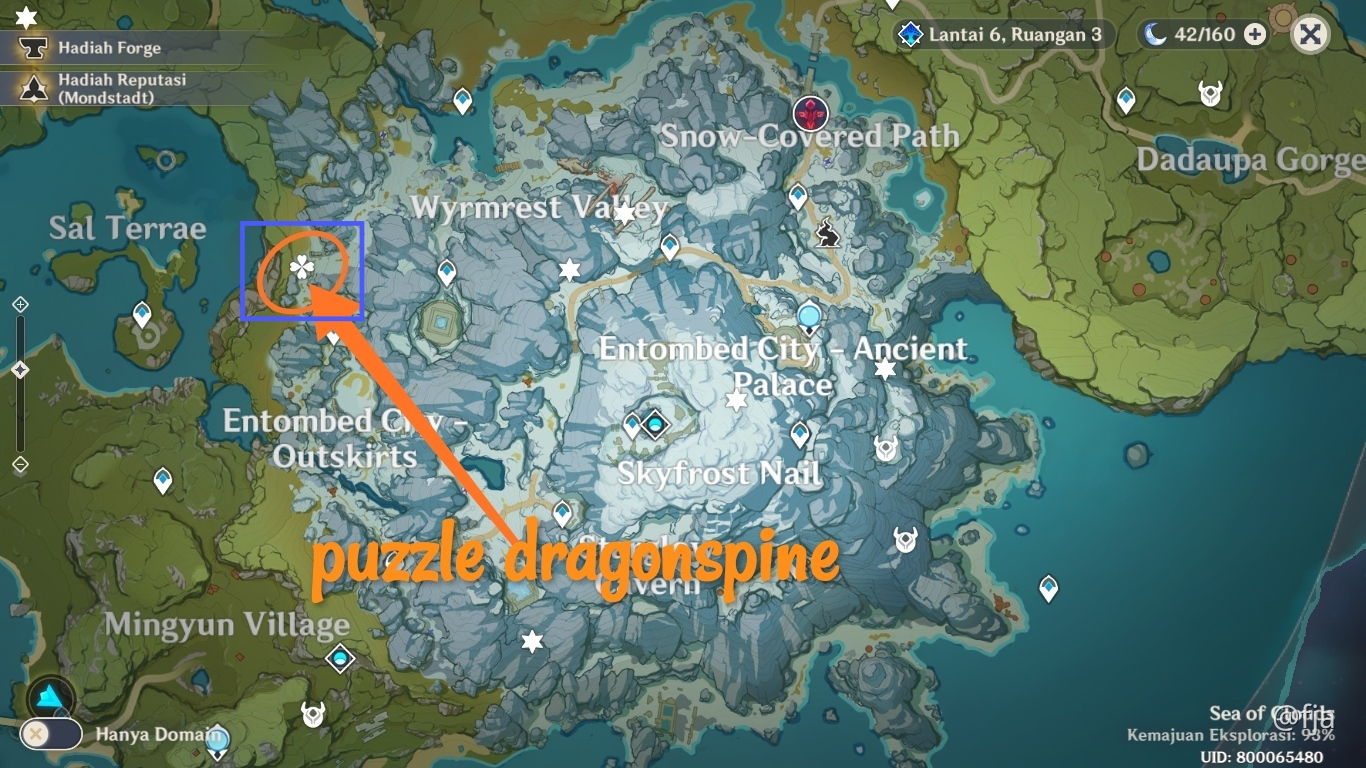 puzzle dragonspine Genshin Impact HoYoLAB