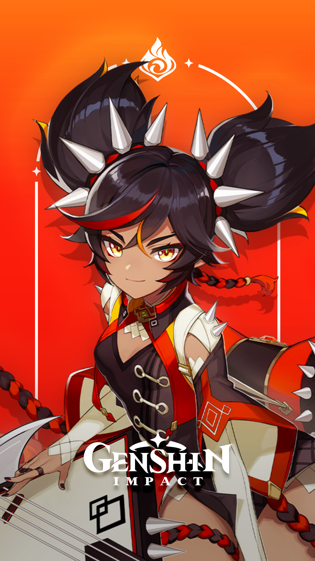 Smartphone Wallpaper series - PYRO Genshin Impact | HoYoLAB