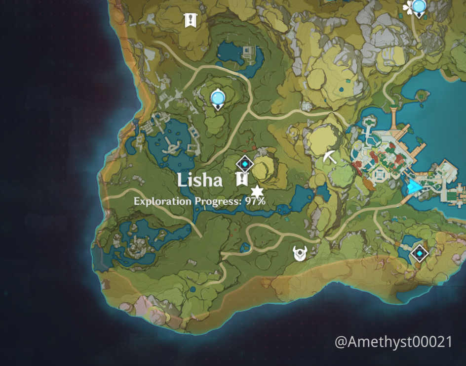 Lisha Exploration Progress Stuck At 97 Genshin Impact Official Community