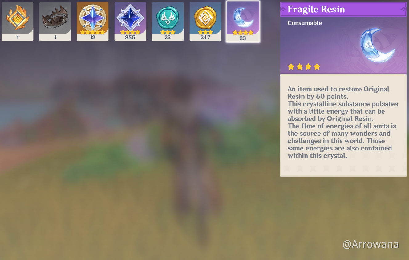 Currently AR49 and still have these fragile resins, how's yours? and