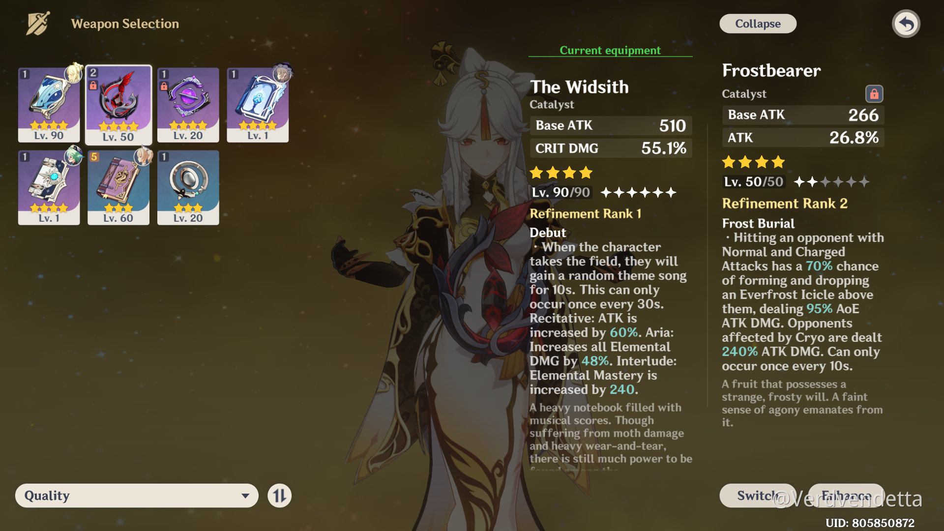 Need Catalyst Advice for Ning Genshin Impact HoYoLAB