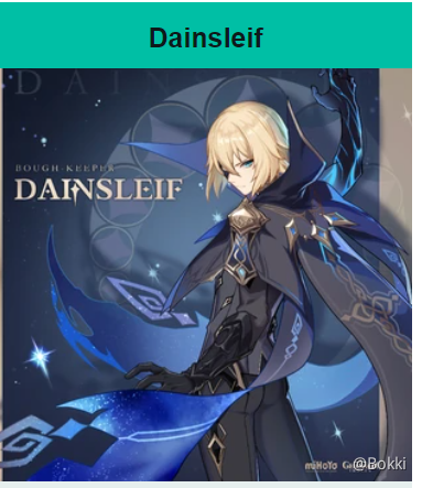Dainsleif, Genshin Impact Wiki, Fandom