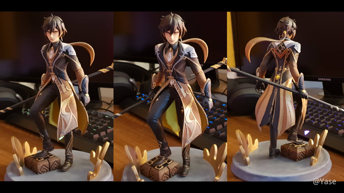 Painted my very first figurine! - Genshin Impact - Official Community