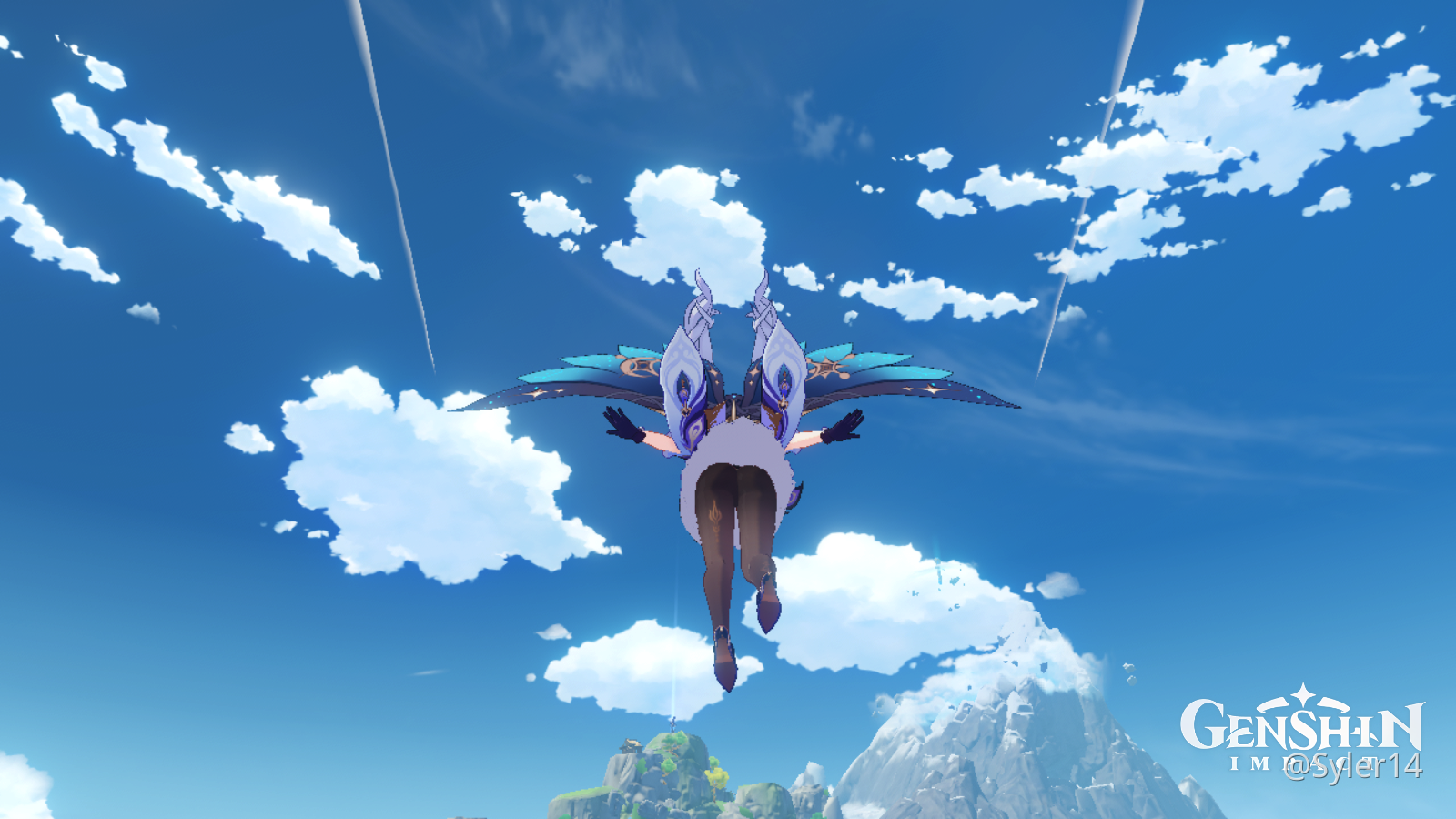 Wow the sky is so beautiful Genshin Impact | HoYoLAB