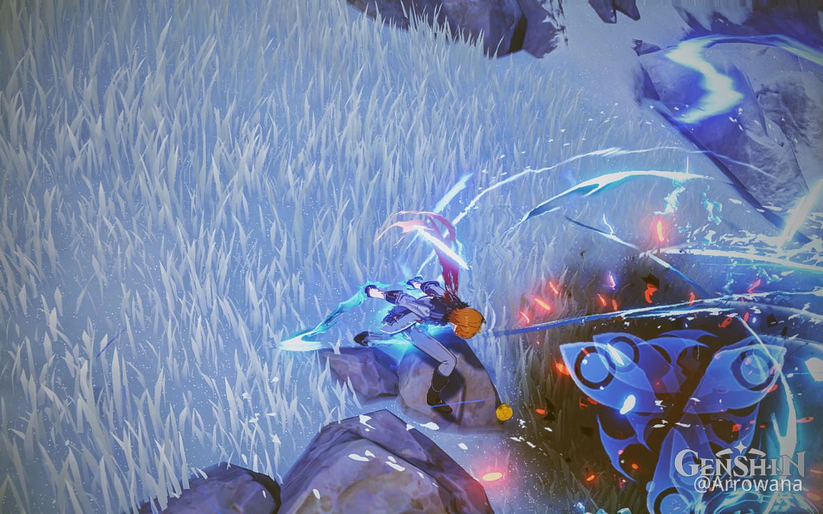 hydro blade is genshin impact kamera