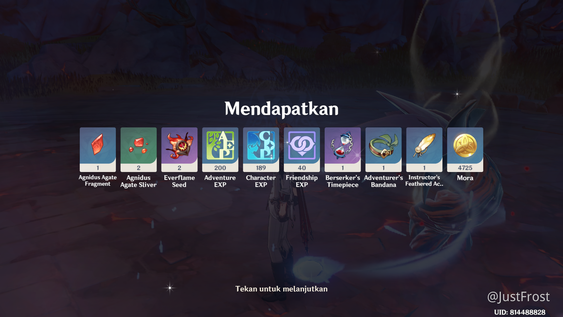 Boss drop world level 6 Genshin Impact HoYoLAB