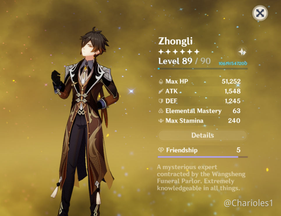 50k Hp Zhongli Build Genshin Impact Official Community