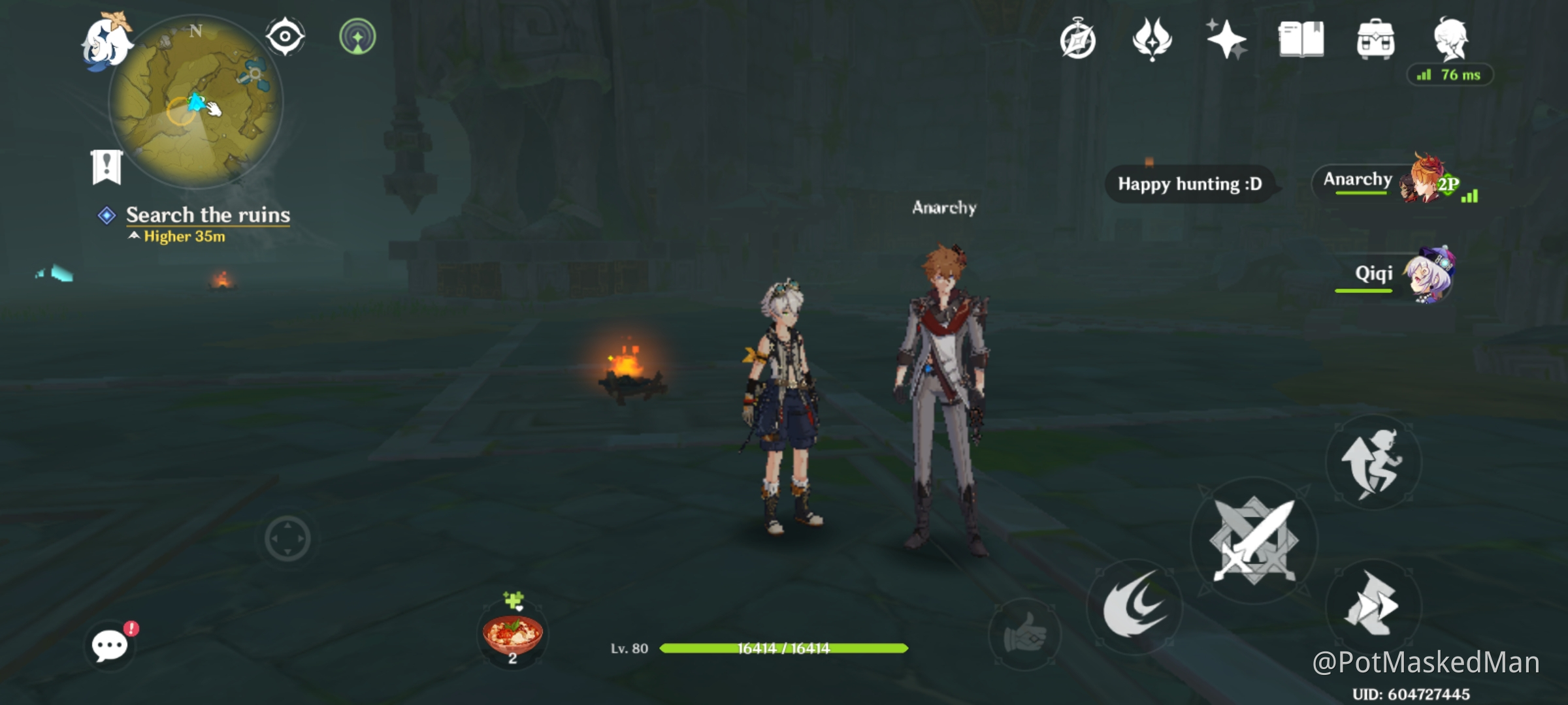 I need help to finish the 9 pillars quest. Genshin Impact HoYoLAB