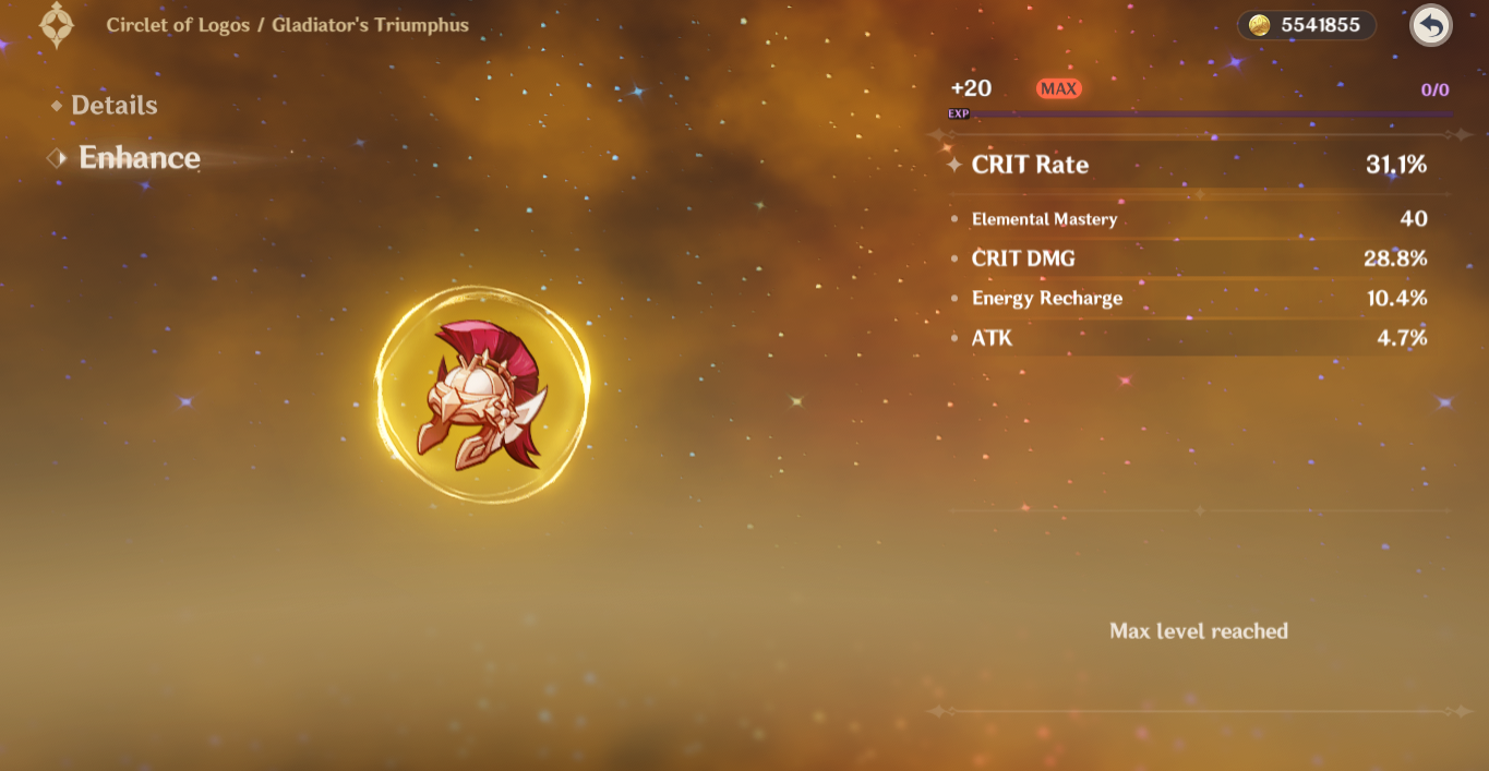 The Best Artifact I Ever Have Genshin Impact HoYoLAB