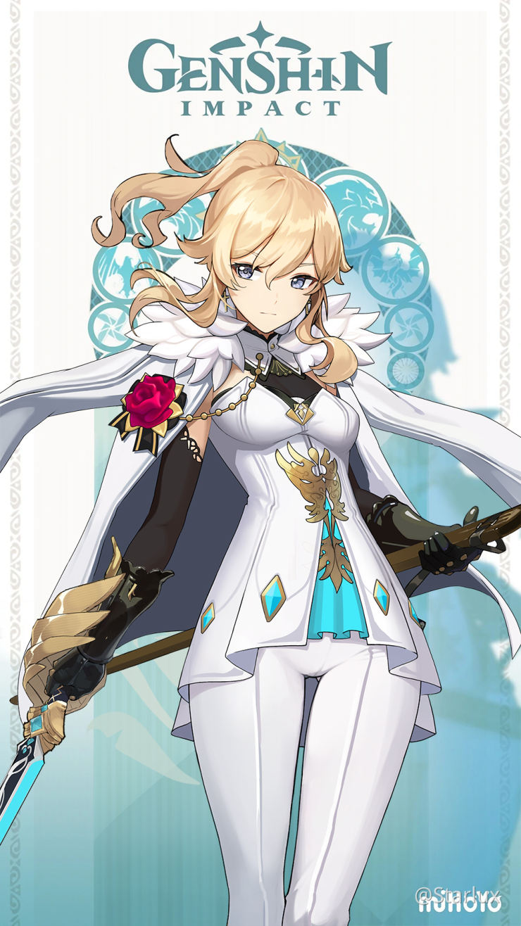 Jean Costume Concept I Did Previously Genshin Impact Official Community