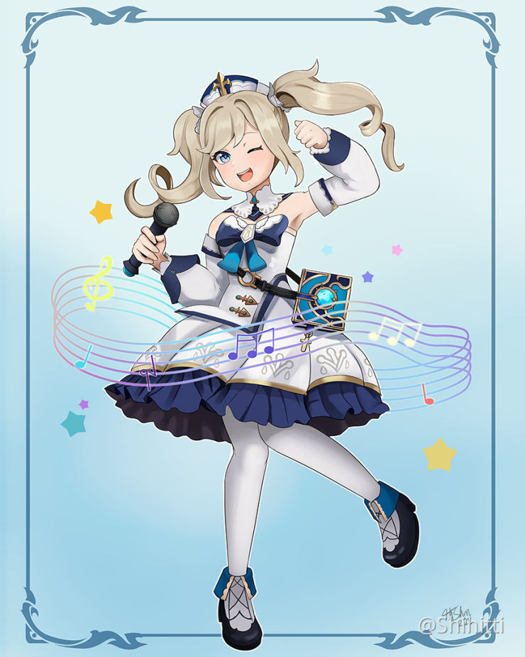 Did a Barbara Fanart! - Genshin Impact - Official Community