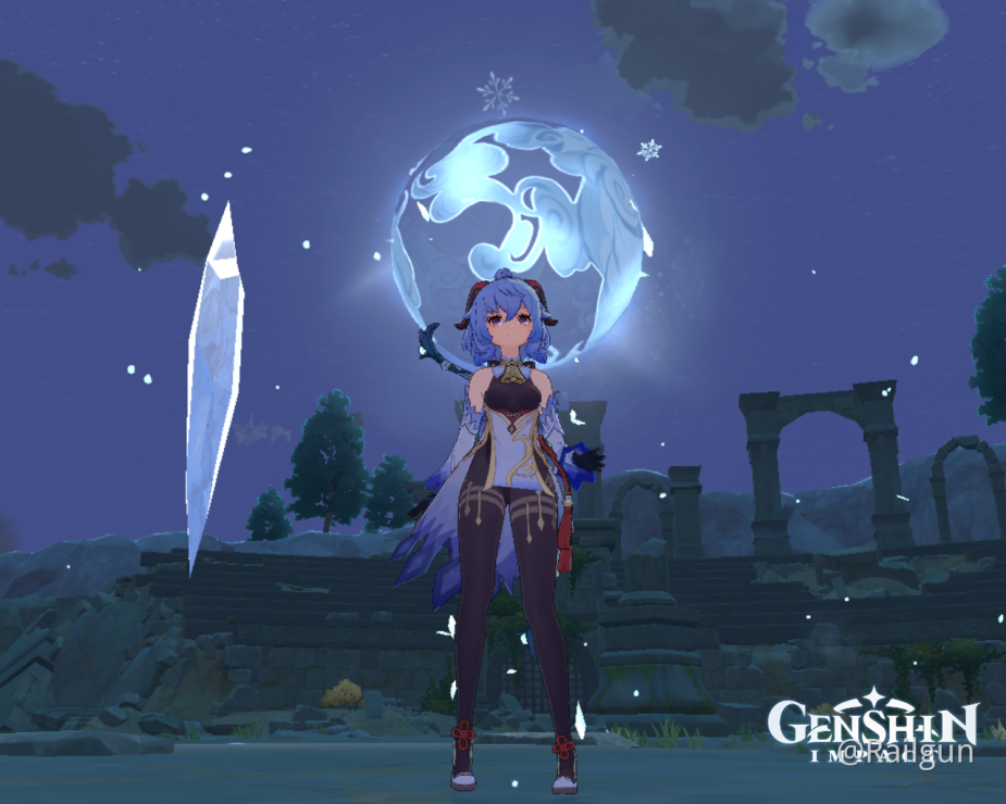Ganyu First Flight Lesson And Ult Genshin Impact Official Community