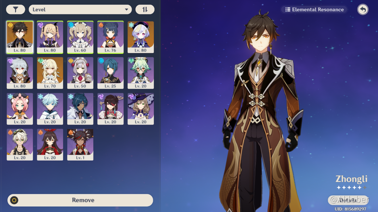 Second Dps Xiangling Or Fischl Genshin Impact Official Community