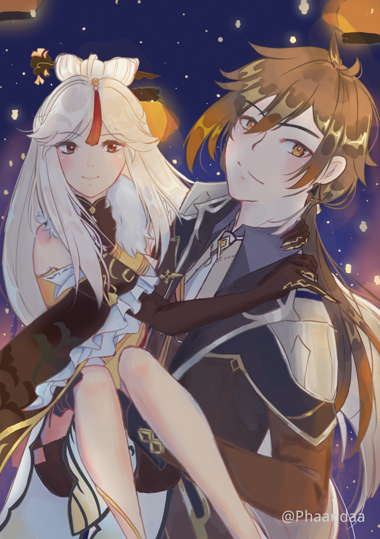 Zhongli And Ning Just Looks So Cute Together Imo Genshin Impact Official Community