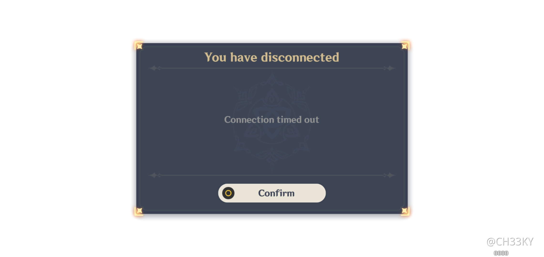 Connection Timed Out Error Genshin Impact Official Community