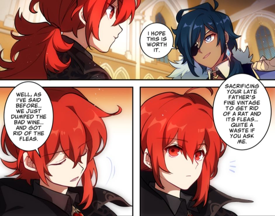 Hah Diluc And Kaeya Are Opposites Indeed Genshin Impact Official Community Hah Diluc And Kaeya Are Opposites Indeed Genshin Impact Official Community