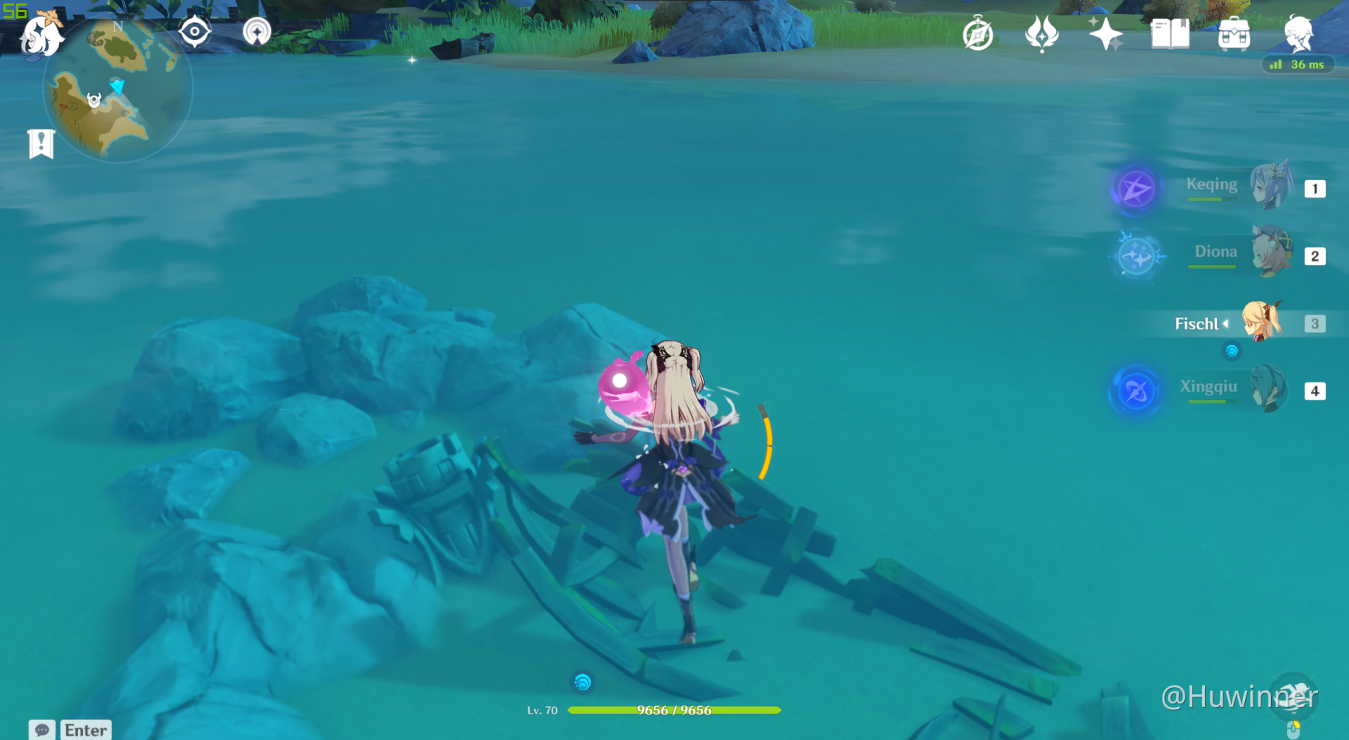 Underwater Elemental Pillar Genshin Impact Official Community