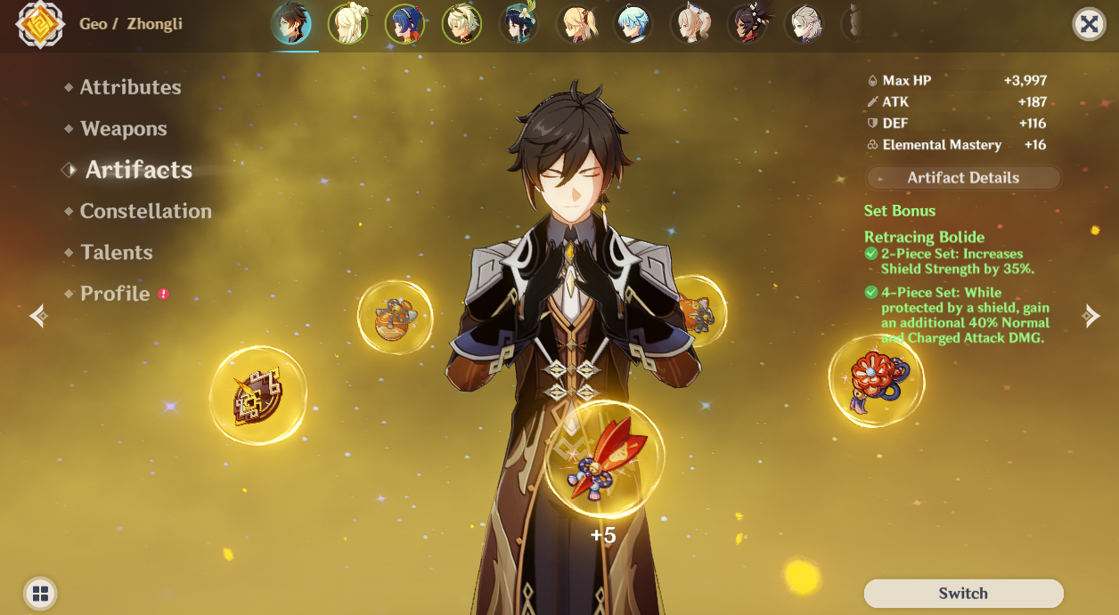 Zhongli Build Genshin Impact Official Community