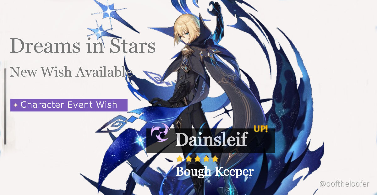 Fan Made Dainsleif Banner Genshin Impact Official Community