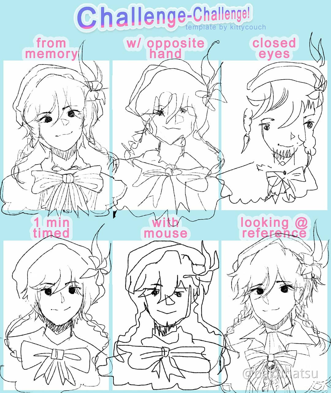 Drawing challenge with Venti Genshin Impact HoYoLAB