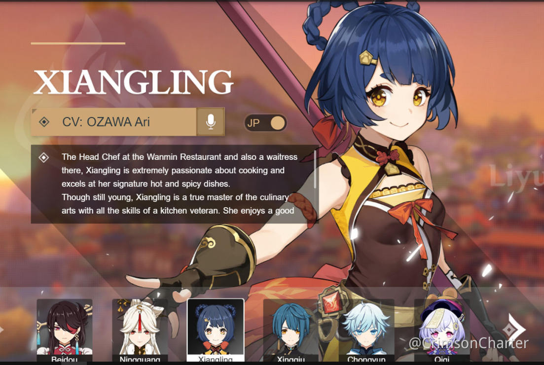 About Xiangling Headband Genshin Impact Official Community