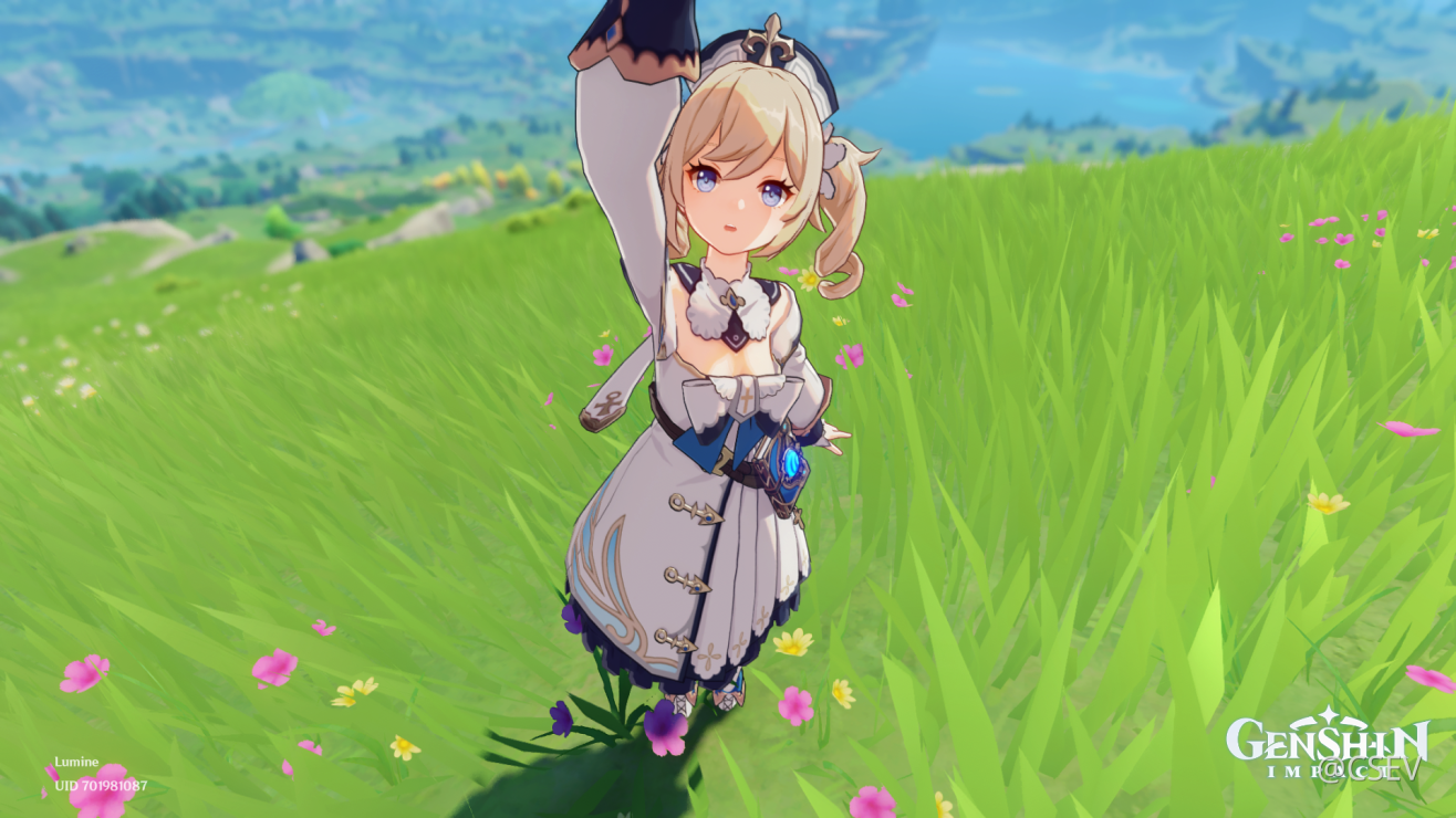A Date With Barbara Genshin Impact Official Community