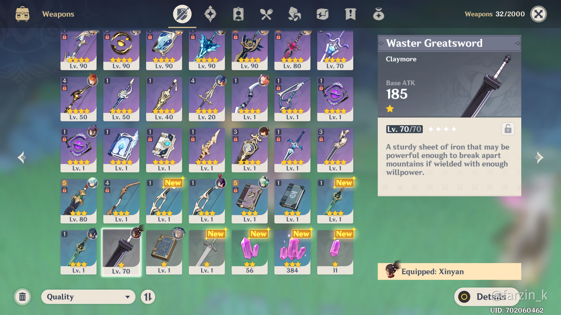 How to use weapon xp correctly Genshin Impact HoYoLAB