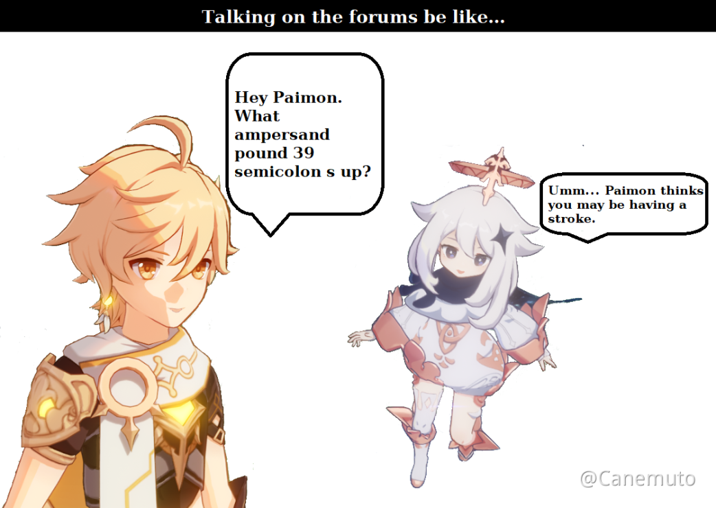 Talking On The Genshin Forums Be Like Genshin Impact Official Community