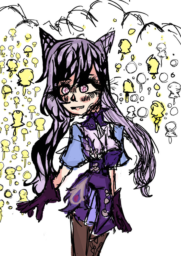 Any Tips On Making This Drawing Better Its Keqing Btw Genshin Impact Official Community